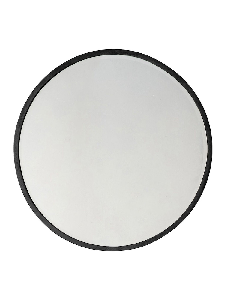 Gallery Home Black Ashford Antique Round Mirror - Image 2 of 2