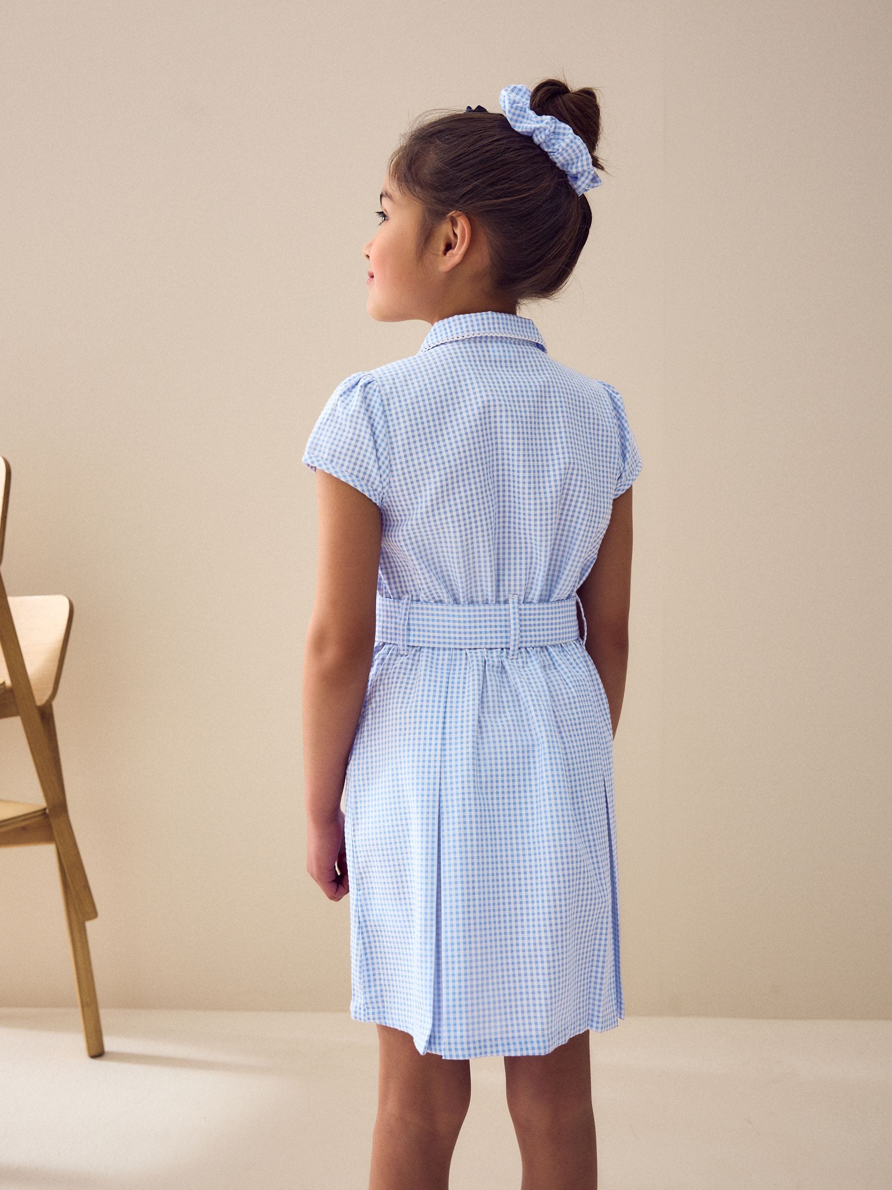 Asda gingham school dress discount