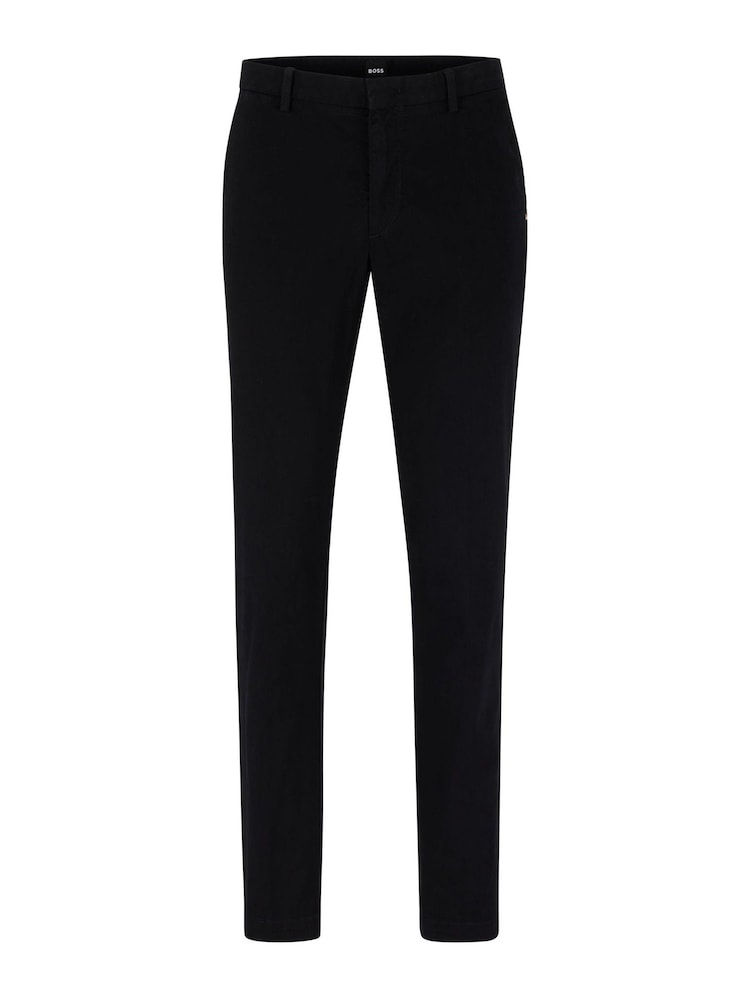 BOSS Black Slim Fit Stretch Cotton Gabardine Chinos - Image 6 of 6 BOSS Black Slim Fit Stretch Cotton Gabardine Chinos - Image 6 of 6