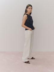 Brown Forever Comfort® Heatseal Slingback Flats - Image 3 of 10