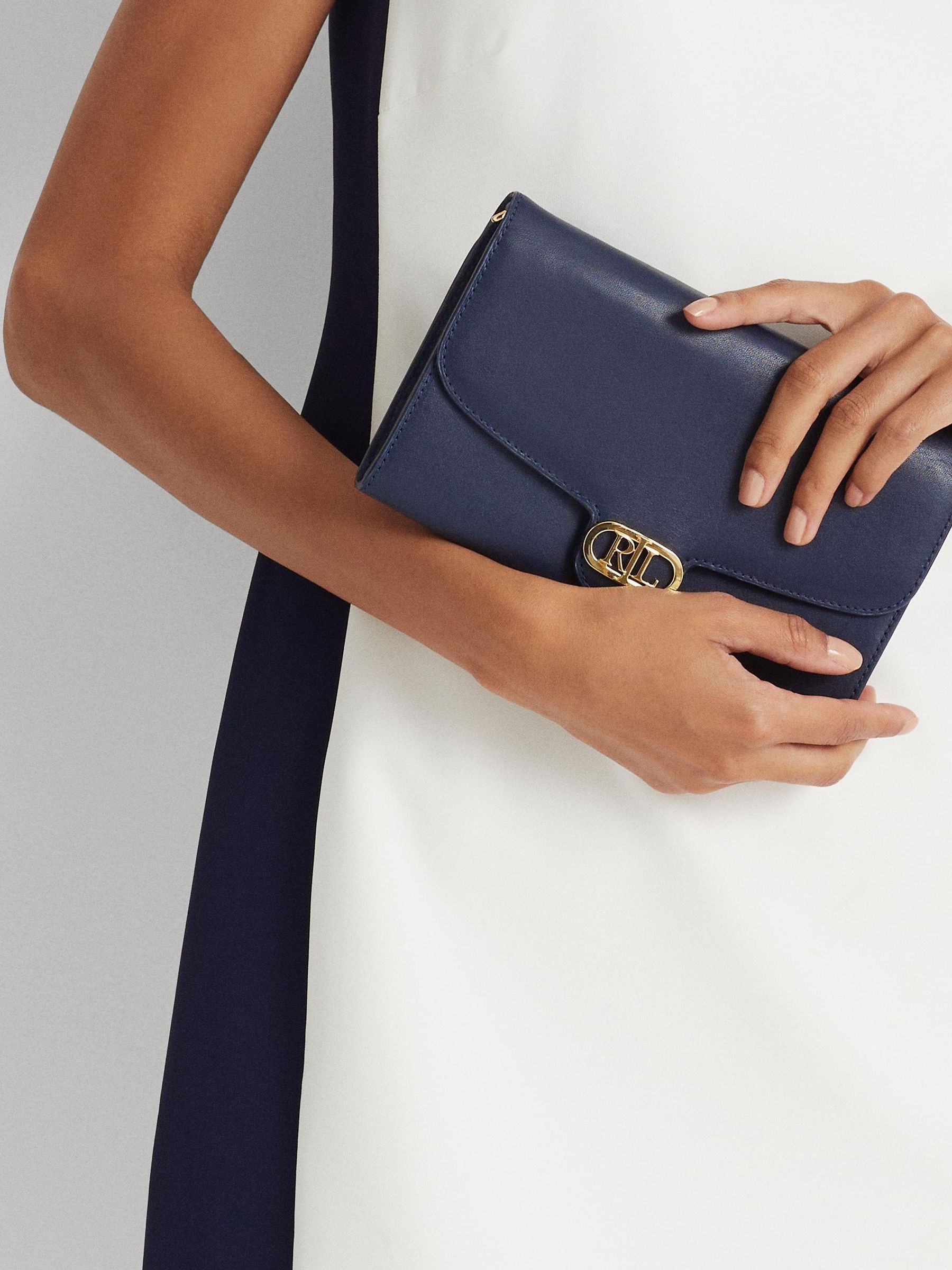 Ralph lauren navy cross body bag store