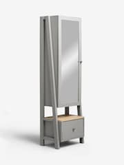 Dove Grey Malvern Full Length Storage Mirror - Image 4 of 7