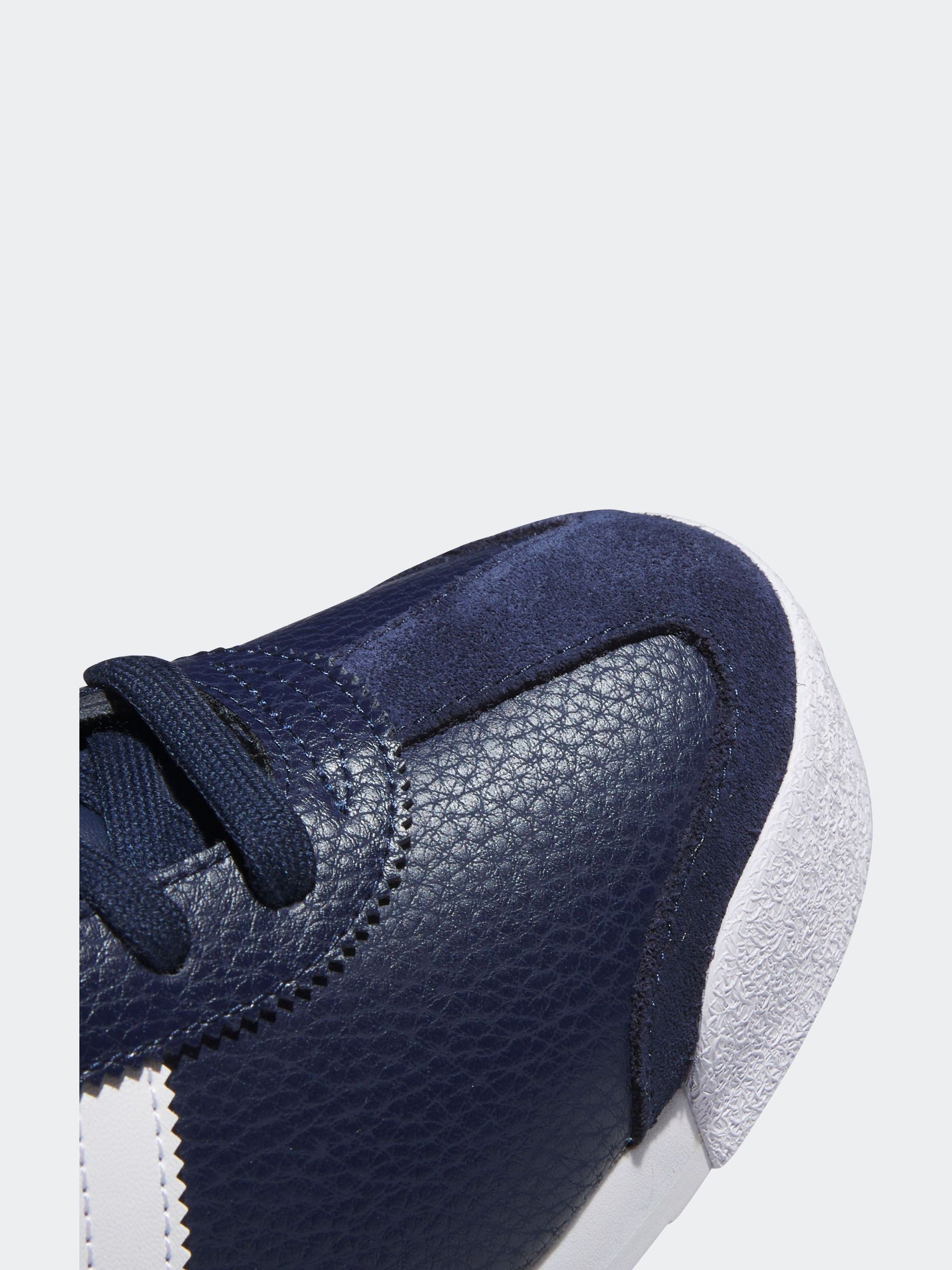 Buy adidas Originals Navy White Samoa Trainers from Next Luxembourg