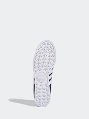 adidas Originals Navy/White Samoa Trainers - Image 5 of 9
