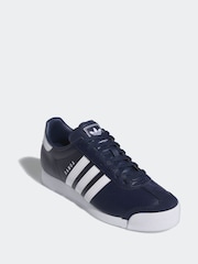 adidas Originals Navy/White Samoa Trainers - Image 7 of 9