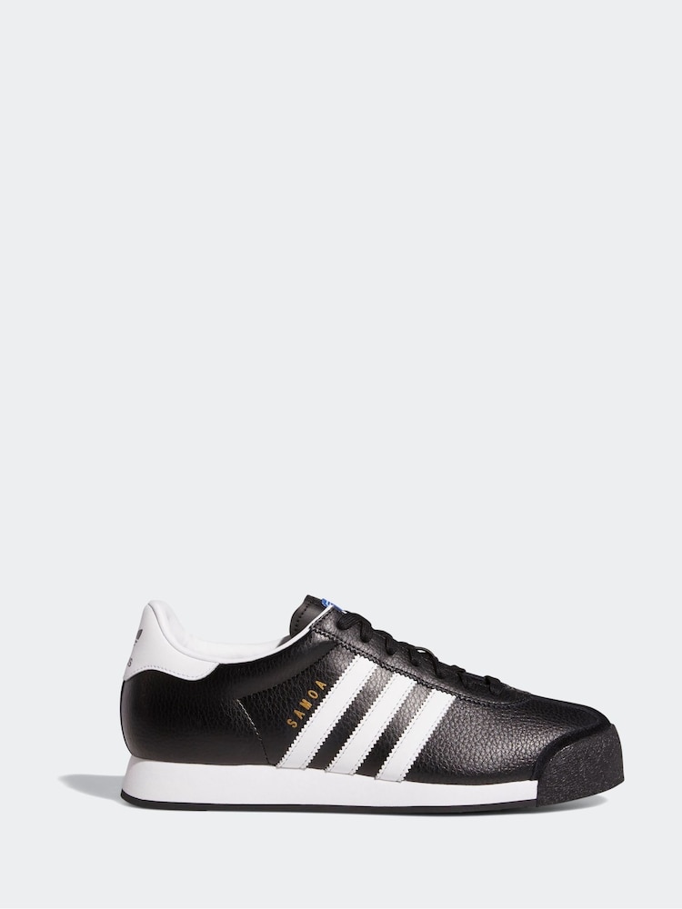 adidas Originals Black Samoa Trainers - Image 1 of 12