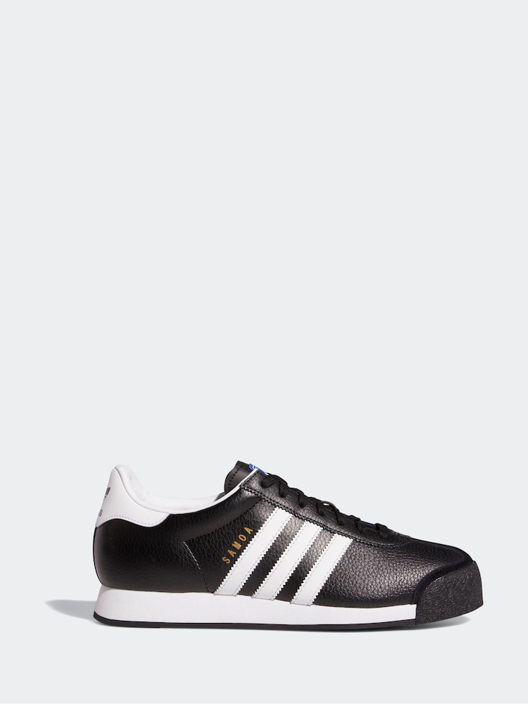 adidas Originals Black Samoa Trainers - Image 3 of 12
