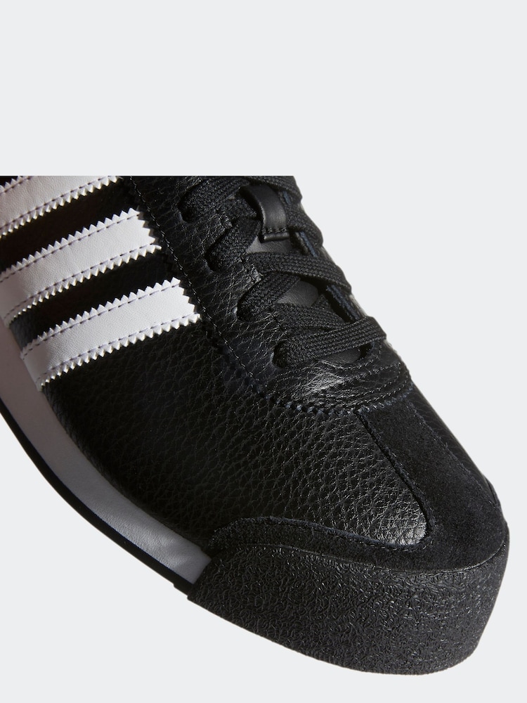 adidas Originals Black Samoa Trainers - Image 8 of 12