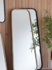 Gallery Home Black Eden Leaner Mirror - Image 1 of 2
