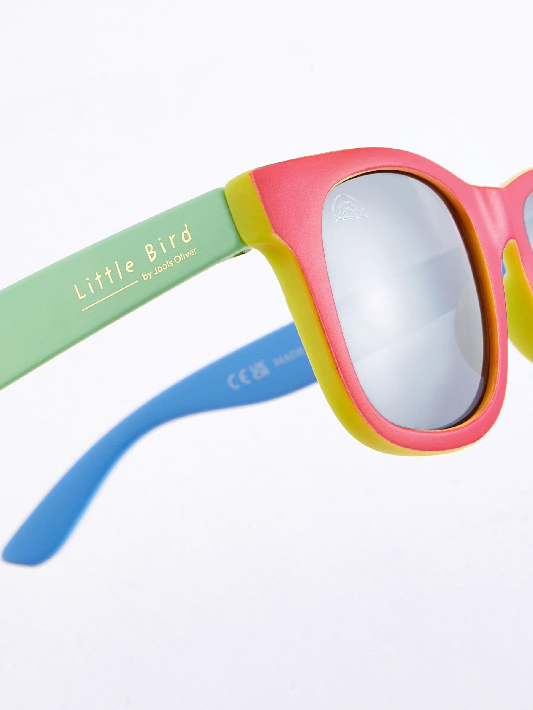 Buy Little Bird by Jools Oliver Multi Pastel Rainbow Wayfarer Sunglasses from Next Luxembourg
