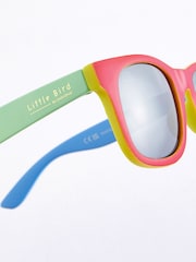 Little Bird by Jools Oliver Multi Pastel Rainbow Preppy Sunglasses - Image 11 of 11