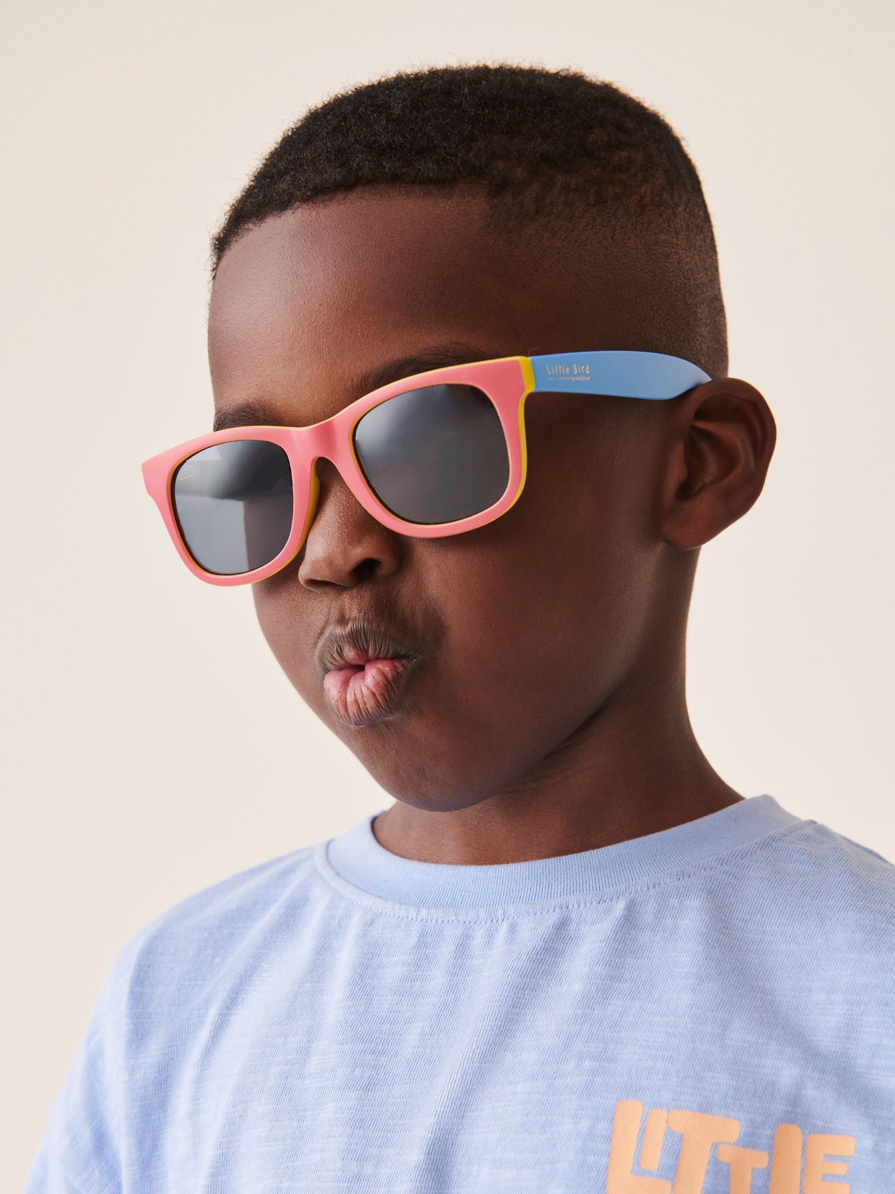 Buy Little Bird by Jools Oliver Multi Pastel Rainbow Wayfarer Sunglasses from Next Luxembourg