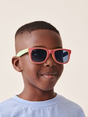 Little Bird by Jools Oliver Multi Pastel Rainbow Preppy Sunglasses - Image 3 of 11