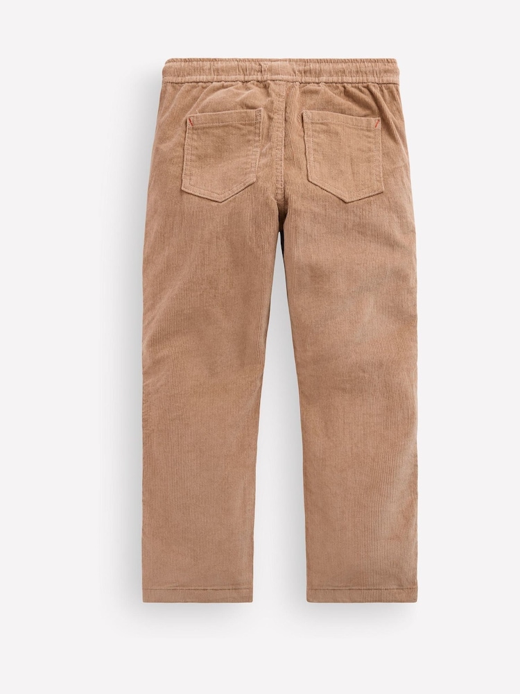Boden Brown Slim Pull-On Trousers - Image 2 of 3