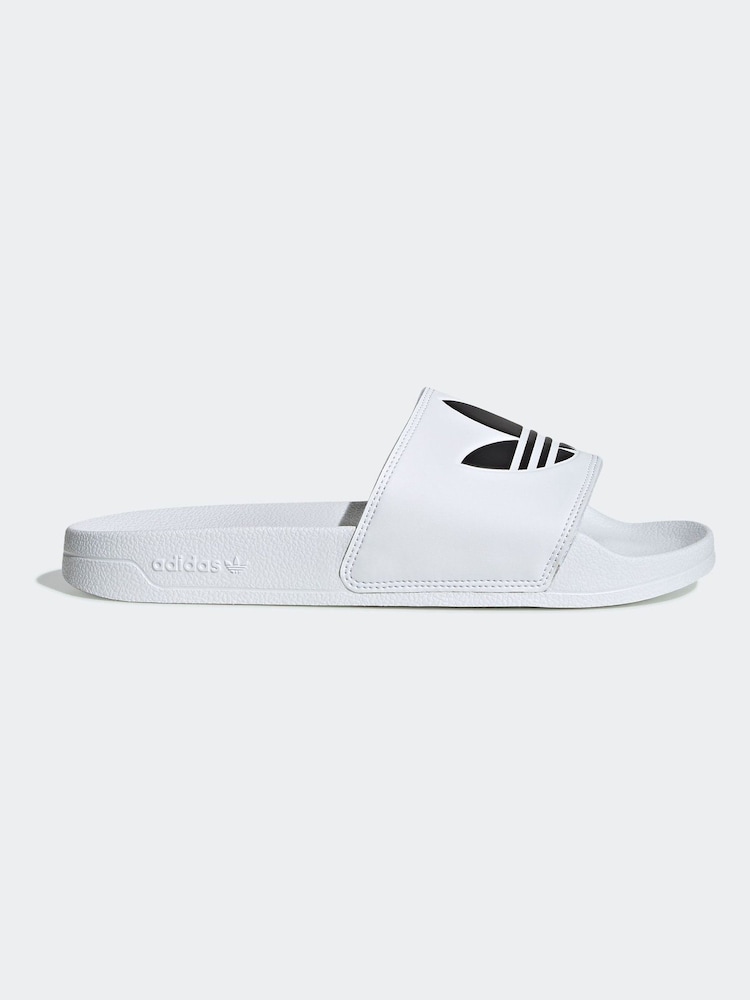 adidas Off White Originals Adilette Lite Slides - Image 1 of 10
