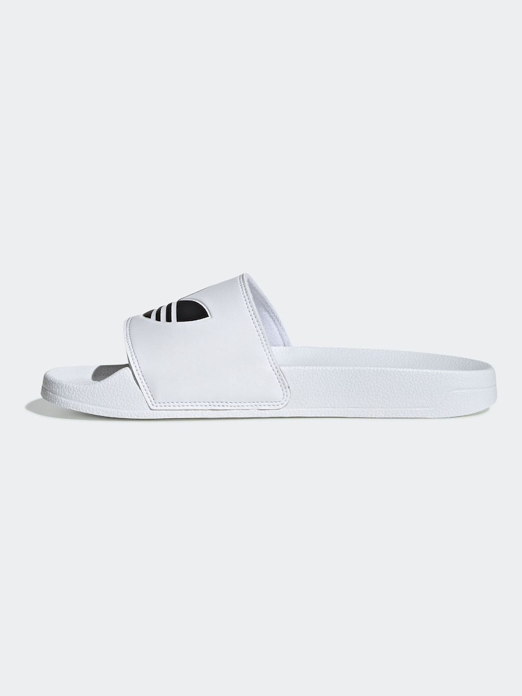 adidas Off White Originals Adilette Lite Slides - Image 2 of 10