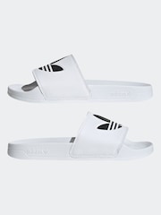 adidas Off White Originals Adilette Lite Slides - Image 5 of 10
