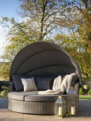 Pacific Grey Garden Barbados Day Bed - Image 2 of 6