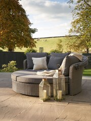 Pacific Grey Garden Barbados Day Bed - Image 4 of 6