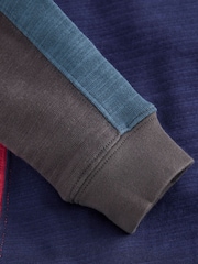Blå - Boden Colourblock Mid-Weight T-Shirt - Bilde 3 av 3