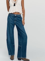 Anthropologie Pilcro Kaye Mid-Rise Tapered-Leg Jeans - Bilde 4 av 6