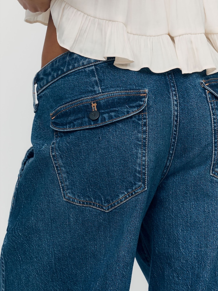 Anthropologie Pilcro Kaye Mid-Rise Tapered-Leg Jeans - Bilde 6 av 6
