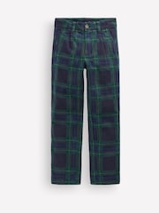 Boden Blue Check Smart Trousers - Image 1 of 3
