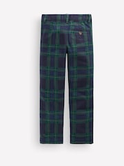 Boden Blue Check Smart Trousers - Image 2 of 3