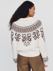 Anthropologie Fair Isle Henley Jumper - 4의 이미지 2
