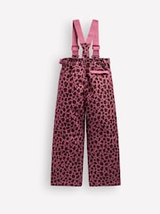 Pink Heather Leopard - Boden All Weather Waterproof Dungarees - Imagem 2 de 3