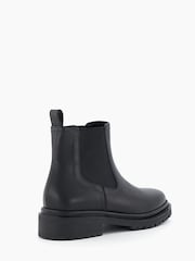 Dune London Black Perceive Cleated Chelsea Boots - Image 5 of 6