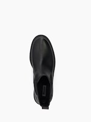 Dune London Black Perceive Cleated Chelsea Boots - Image 6 of 6