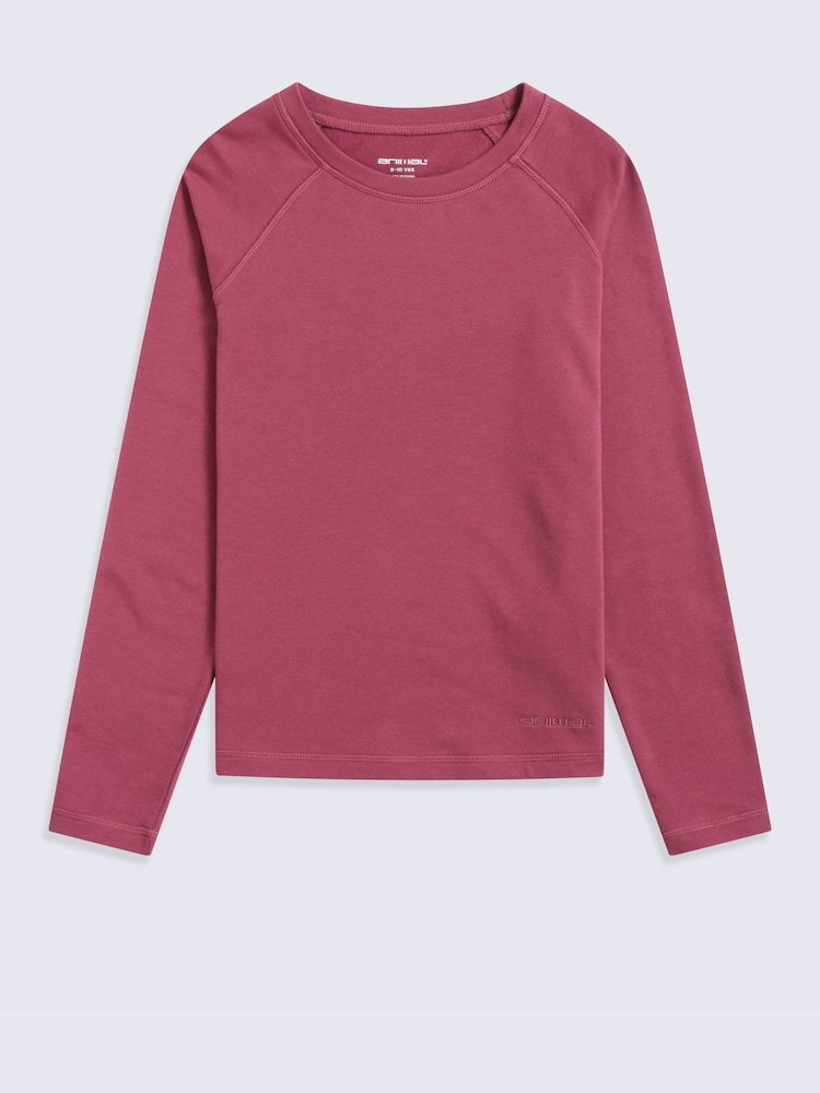 Animal Red Blaze Kids Tech Therm Long Sleeve Top - Image 1 of 4 Animal Red Blaze Kids Tech Therm Long Sleeve Top - Image 1 of 4