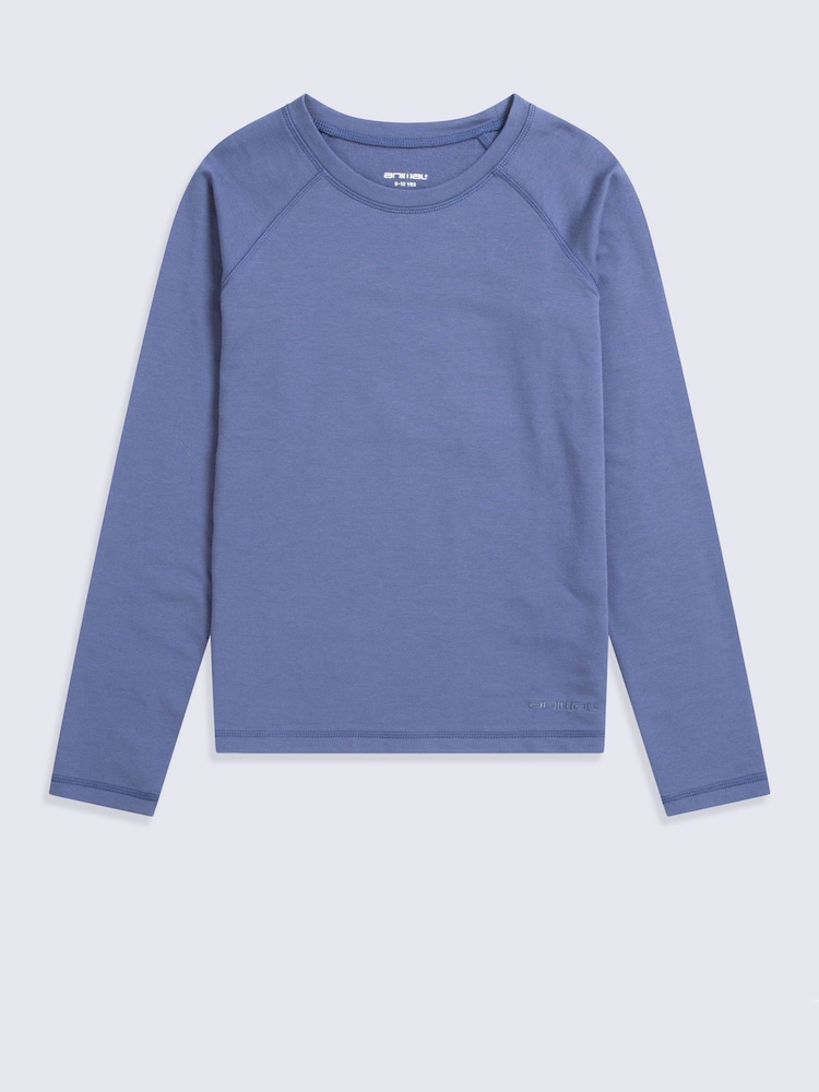 Animal Blue Blaze Kids TechTherm Long Sleeve Top - Image 1 of 4 Animal Blue Blaze Kids TechTherm Long Sleeve Top - Image 1 of 4