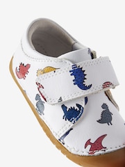 Dino Print Standard Fit (F) Crawler Shoes - Image 3 of 3