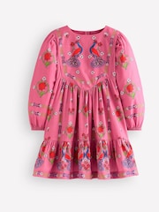 Rosa - Boden Celia Wing Sleeve Kjole - Bilde 1 av 3