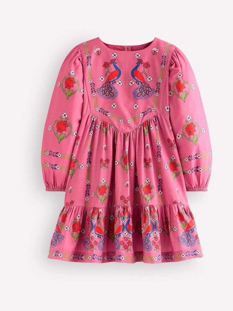 Rosa - Boden Celia Wing Sleeve Kjole - Bilde 1 av 3