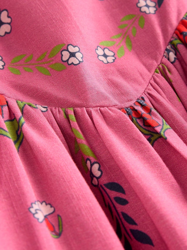 Rosa - Boden Celia Wing Sleeve Kjole - Bilde 3 av 3