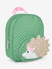 JoJo Maman Bébé Green Hedgehog Character Backpack - Image 4 of 5