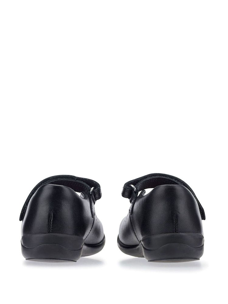 Start-Rite Black Leather Mary Jane Smart School Shoes - F Fit - Image 3 of 6