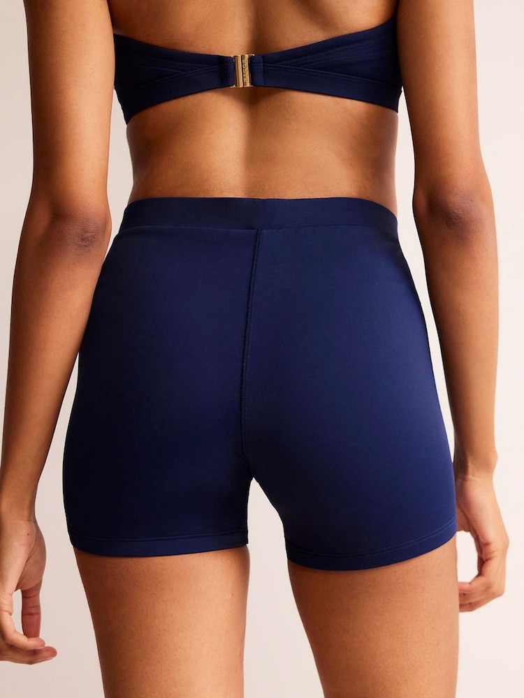 Boden Blue Swim Cycling Shorts - Image 2 of 6
