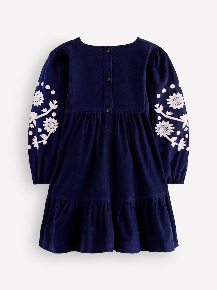 Blå - Boden Celia Wing Sleeve Kjole - Bilde 2 av 3