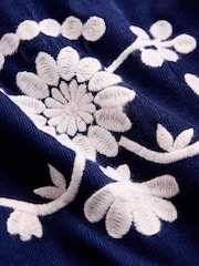 Blå - Boden Celia Wing Sleeve Kjole - Bilde 3 av 3
