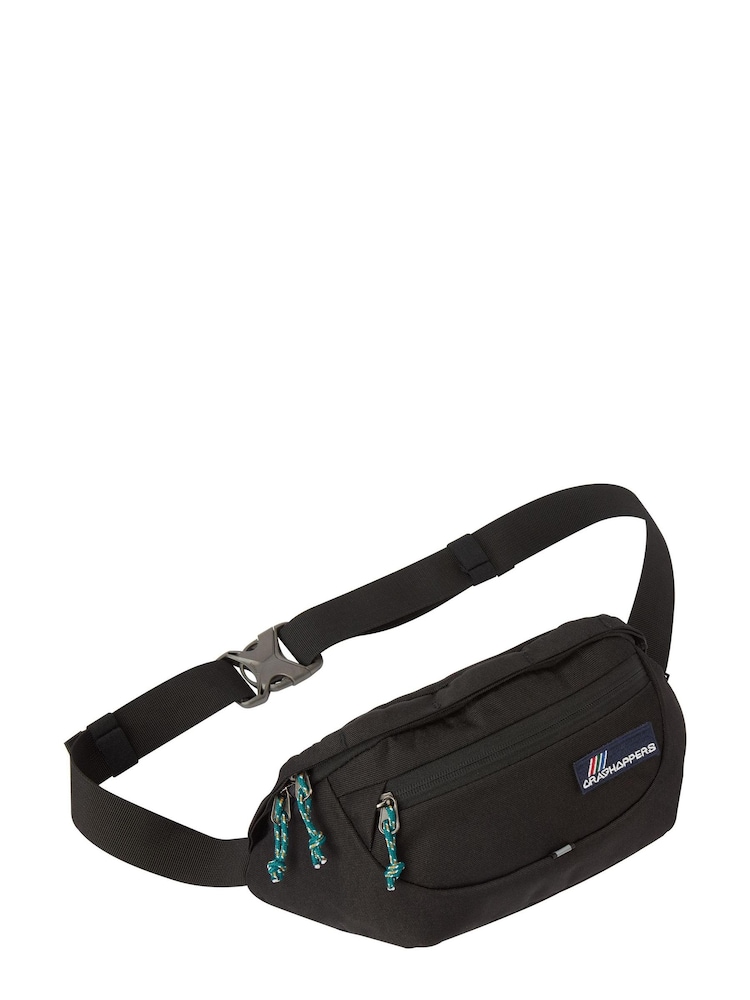 Craghoppers Black 1.5L Kiwi Bum Bag - Image 1 of 6