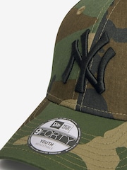 Camuflaje - Gorra básica de algodón 100 % con diseño de los New York Yankees para niños 9 FORTY de New Era® - Imagen 2 de 2