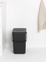 Brabantia Grey Sort And Go 25L Waste Bin - Image 1 of 4