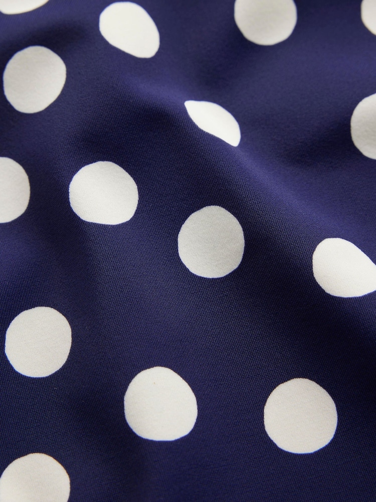 Boden Blue white Ithaca Halter Swimsuit - Image 6 of 6 Boden Blue white Ithaca Halter Swimsuit - Image 6 of 6