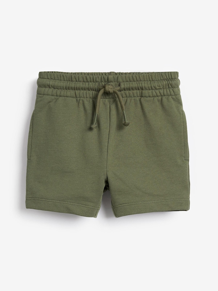 Khaki Green Jersey Shorts (3mths-7yrs) - Image 1 of 3