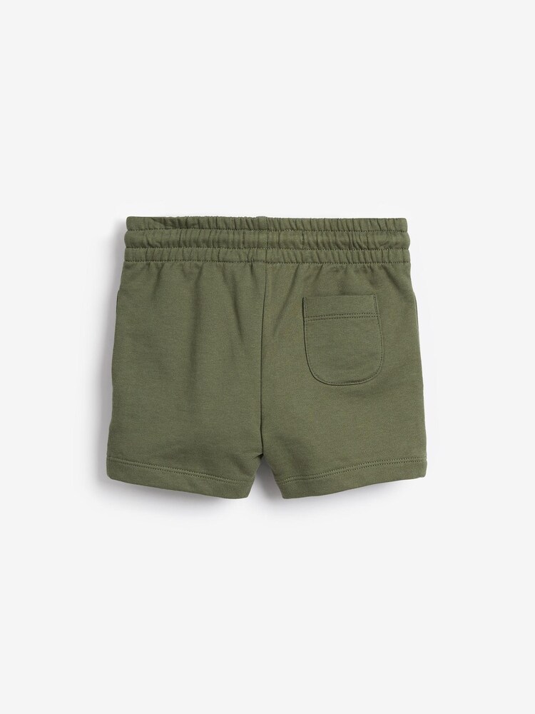 Khaki Green Jersey Shorts (3mths-7yrs) - Image 2 of 3
