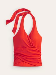 Boden Orange Levanzo Halter Tankini Top - Image 5 of 6